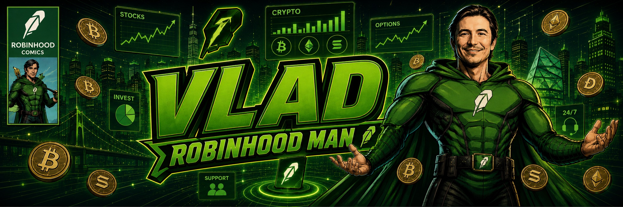 VLAD Robinhood Man banner